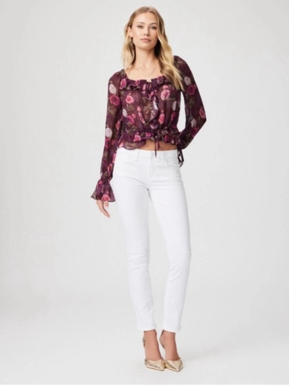 PAIGE Skyline Ankle Peg skinny jeans Size 29